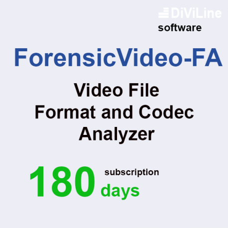 ForensicVideo-FA 180 days subscription